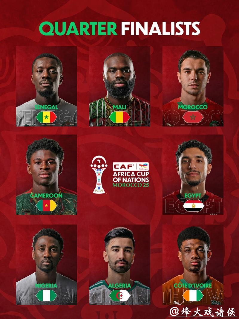 非洲杯：科特迪瓦强势晋级 八强对阵出炉